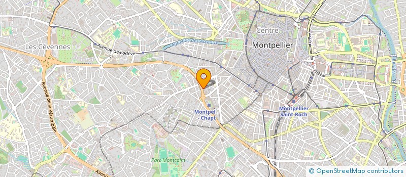 localisation de l'entreprise BUREAU DES PROJETS COSMIQUES à MONTPELLIER