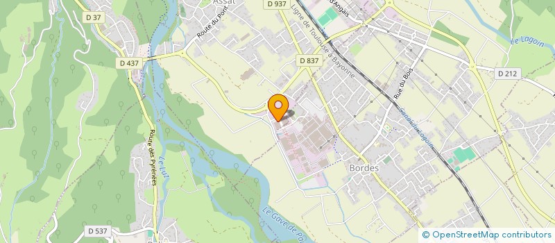 localisation de l'entreprise BUREAU DES RELATIONS DES INGENIEURS APPRENTIS (BRIA)  ASSAT