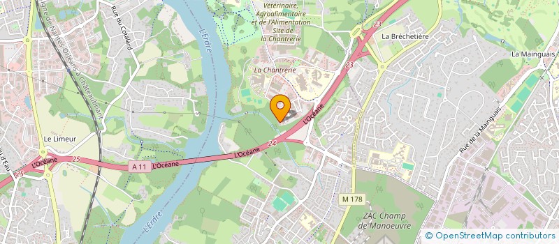 localisation de l'entreprise BUREAU DES SPORTS AS'TEQ à NANTES