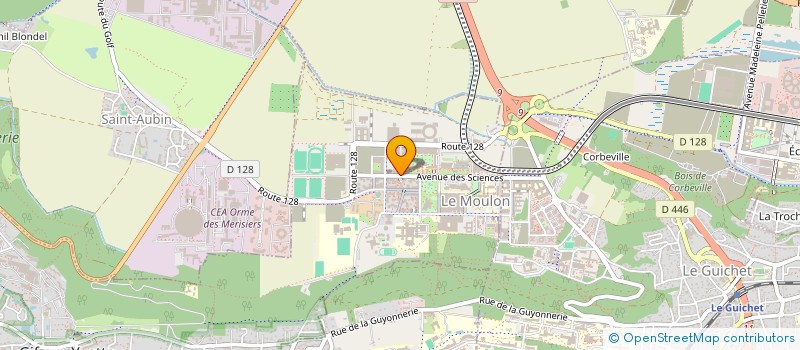 localisation de l'entreprise BUREAU DES SPORTS DE L'ECOLE NORMALE SUPERIEURE PARIS-SACLAY à GIF-SUR-YVETTE