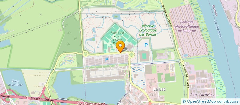 localisation de l'entreprise BUREAU DES SPORTS ESG SPORT BORDEAUX  BORDEAUX