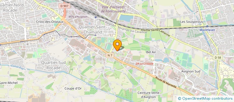 localisation de l'entreprise BUREAU DES SPORTS KEDGE AVIGNON (BDS)  AVIGNON