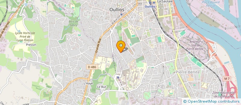 localisation de l'entreprise BUREAU DES SPORTS SUDISTE à OULLINS-PIERRE-BENITE
