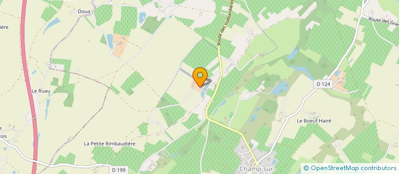 localisation de l'entreprise BUREAU - DOMAINE DU HAUT PRESSOIR à BELLEVIGNE-EN-LAYON