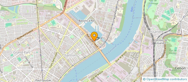 localisation de l'entreprise BUREAU DU DEVELOPPEMENT DURABLE GEMA BORDEAUX  BORDEAUX