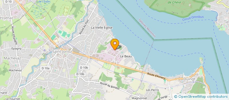 localisation de l'entreprise BUREAU DU LAC  SAINT-JORIOZ