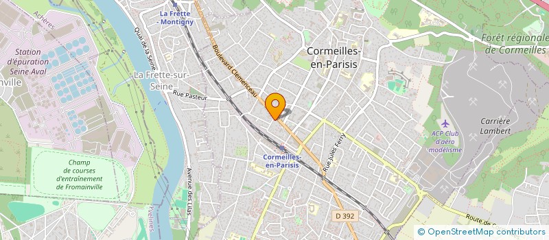 localisation de l'entreprise BUREAU DU PLAIDOYER INTERNATIONAL à CORMEILLES-EN-PARISIS