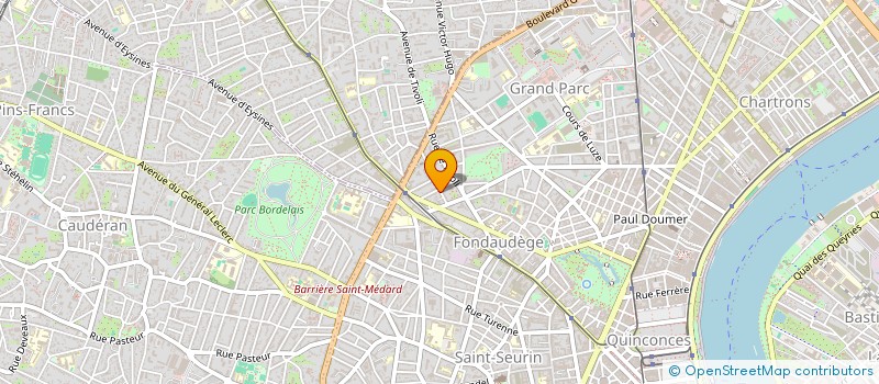 localisation de l'entreprise BUREAU DUBEDOUT à BORDEAUX
