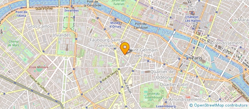 localisation de l'entreprise BUREAU ELEVE INSTIT ETUDE POLITIQ PARIS  PARIS