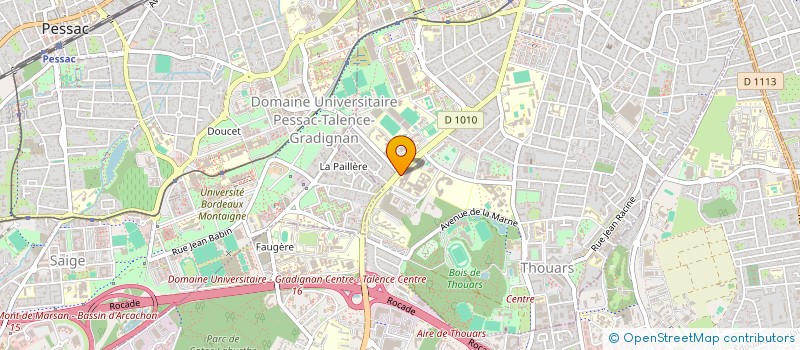 localisation de l'entreprise BUREAU ELEVES EUROPEAN BUSINESS ASSOCIAT  TALENCE