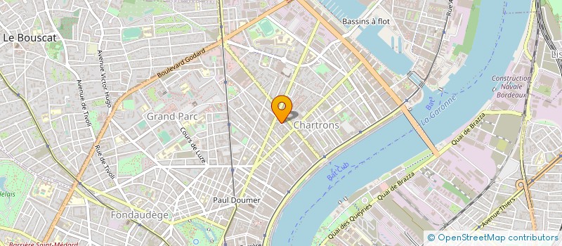 localisation de l'entreprise BUREAU EMMANUEL BRUN à BORDEAUX