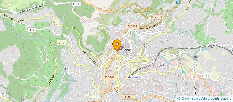 localisation de l'entreprise BUREAU ETICE à GRASSE