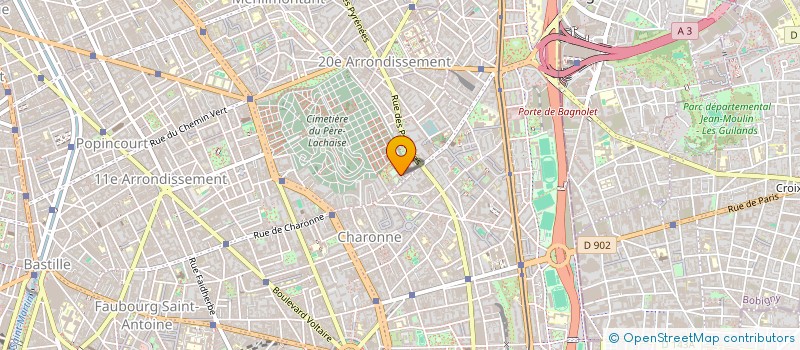 localisation de l'entreprise BUREAU ETUD TRANSAC CONSULTANT à PARIS