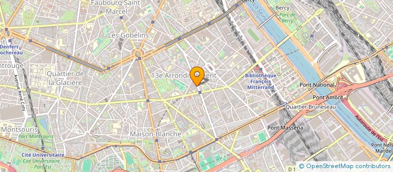 localisation de l'entreprise BUREAU ETUDE  PARIS