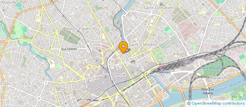 localisation de l'entreprise BUREAU ETUDE CONSEIL CULTU MICRO ALGUES  NANTES