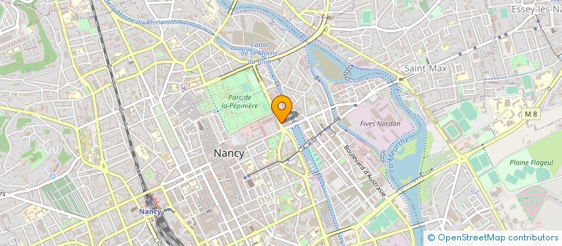 localisation de l'entreprise BUREAU ETUDE DE COORDINATION AGENCEMENT à NANCY