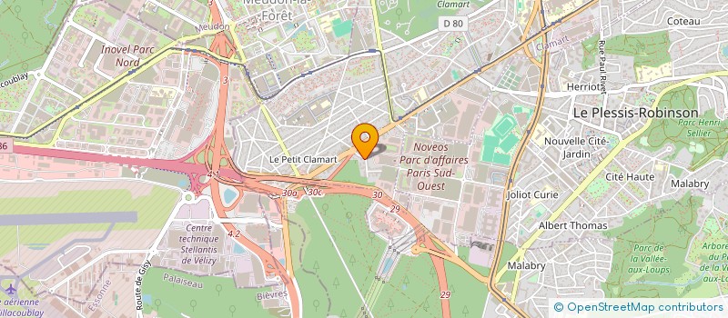 localisation de l'entreprise BUREAU ETUDE FINANC TRANSACT INTERNATION à CLAMART