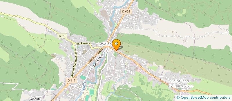localisation de l'entreprise BUREAU ETUDE LAVELANET à LAVELANET