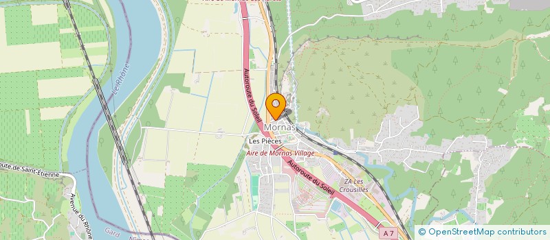 localisation de l'entreprise BUREAU ETUDE MAITRISE INGENIERIE à MORNAS