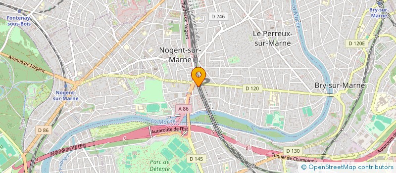 localisation de l'entreprise BUREAU ETUDE TECHNIQUE MASSON à NOGENT-SUR-MARNE