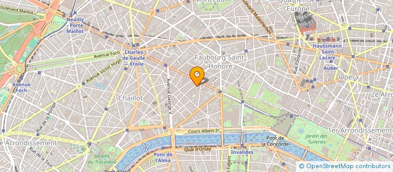 localisation de l'entreprise BUREAU ETUDES ET D ASSISTANCE EN COMMUNI  PARIS