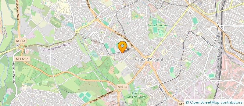 localisation de l'entreprise BUREAU ETUDES TECHN. STRUCTURE 2000 à MONTPELLIER