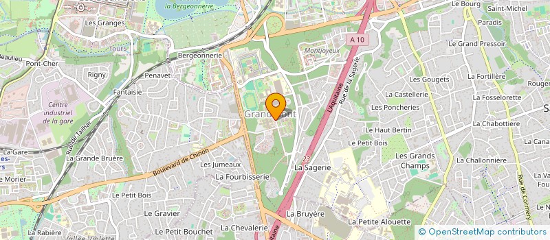 localisation de l'entreprise BUREAU ETUDIANTS SCIENCES TECHNIQUES à TOURS