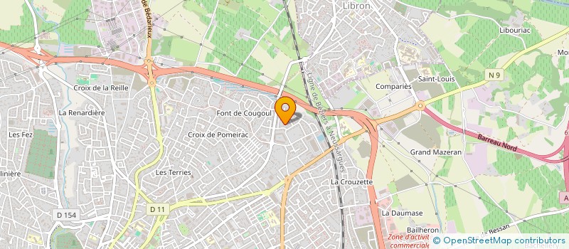 localisation de l'entreprise BUREAU EXPERTISES ARRAISS à BEZIERS