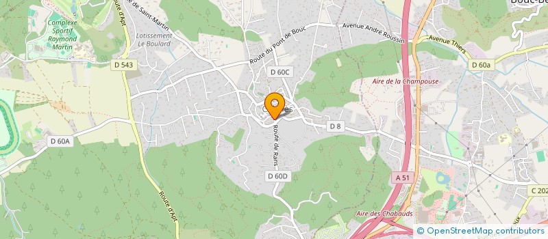 localisation de l'entreprise BUREAU FAUTEUIL SIEGE à CABRIES