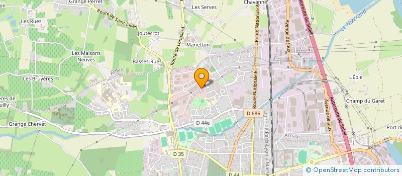 localisation de l'entreprise BUREAU FRANCAIS DE L ENVIRONNEMENT 69 à GLEIZE