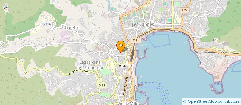 localisation de l'entreprise BUREAU INSULAIRE D EXPERTISE AUTOMOBILE à AJACCIO