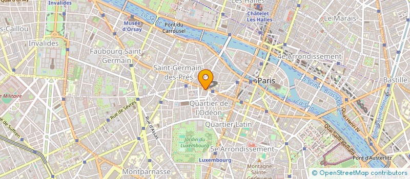 localisation de l'entreprise BUREAU INT DE L EDTITION FR à PARIS