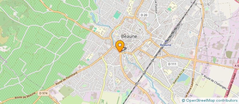 localisation de l'entreprise BUREAU INTERPROF.DES VINS DE BOURGOGNE à BEAUNE