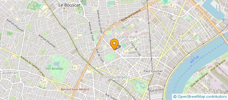 localisation de l'entreprise BUREAU LACOSTE à BORDEAUX