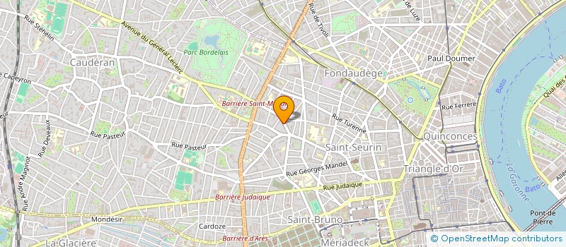 localisation de l'entreprise BUREAU LEVEQUE & ASSOCIES COURTAGE EN VINS à BORDEAUX