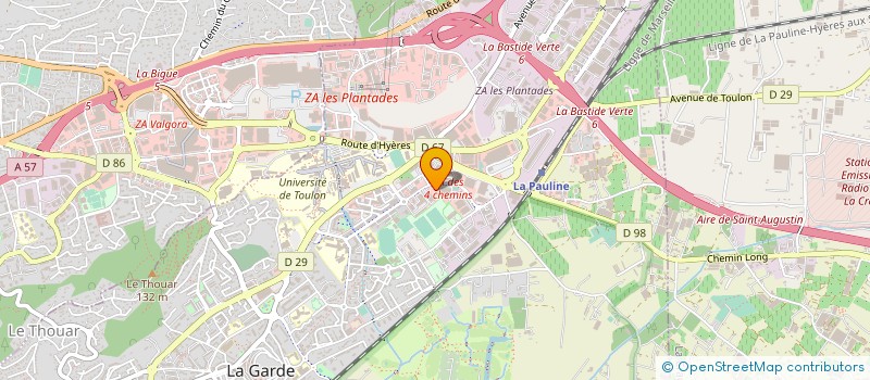 localisation de l'entreprise BUREAU MARINE à LA GARDE