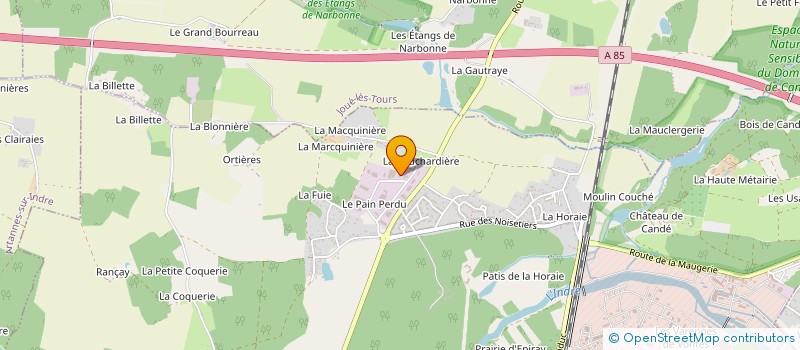 localisation de l'entreprise BUREAU-MARTIN  MONTS