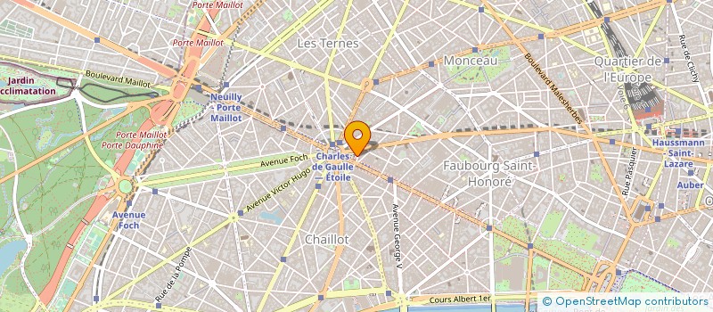localisation de l'entreprise BUREAU MILITAIRE AMBASSADE DU QUATAR à PARIS