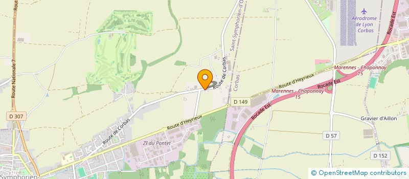 localisation de l'entreprise BUREAU NOMADE  SAINT-SYMPHORIEN-D'OZON