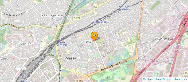localisation de l'entreprise BUREAU OPTIMUM à MASSY