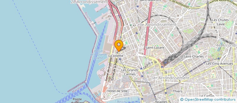 localisation de l'entreprise BUREAU ORGANISATION REALISATION INTERNAT à MARSEILLE