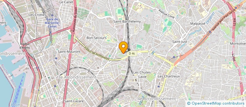 localisation de l'entreprise BUREAU PHOCEA à MARSEILLE