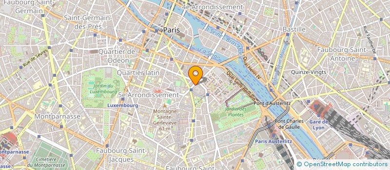 localisation de l'entreprise BUREAU POUR L'AMELIORATION DE L'HABITAT (BAH)  PARIS