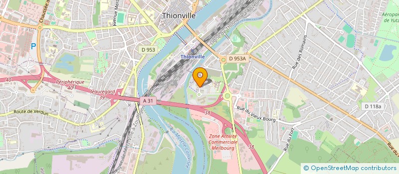 localisation de l'entreprise BUREAU PREVENSSION  YUTZ