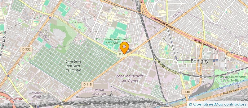 localisation de l'entreprise BUREAU PREVENTICAS à BOBIGNY