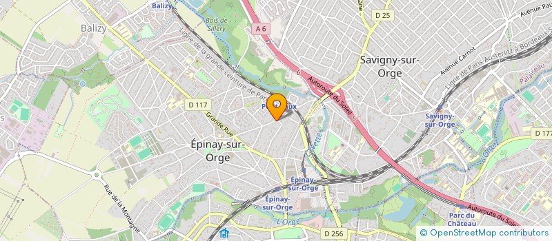 localisation de l'entreprise BUREAU PROFESSIONNELS ESCALADE EXPERIENC  EPINAY-SUR-ORGE