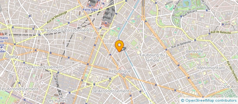 localisation de l'entreprise BUREAU & PROFIL à PARIS