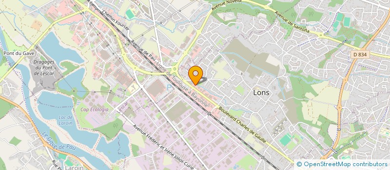 localisation de l'entreprise BUREAU PYRENEES à LONS