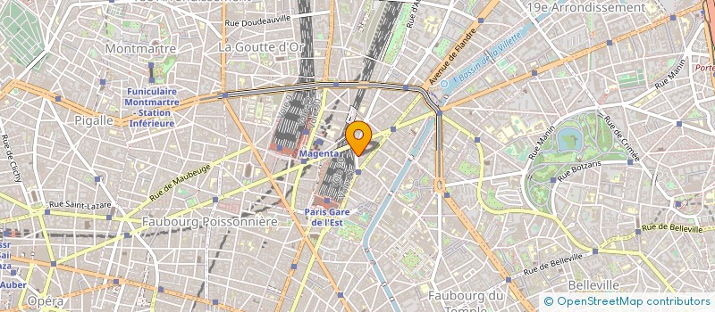 localisation de l'entreprise BUREAU RECRUT INTERIM FR ETUDES RAPIDES à PARIS