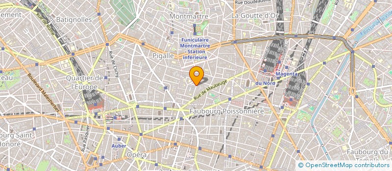 localisation de l'entreprise BUREAU RODIER  PARIS